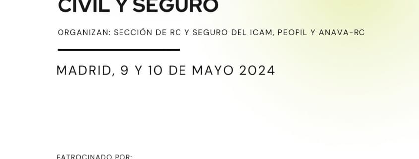 Aon patrocina el I Congreso Internacional sobre Responsabilidad Civil y Seguro