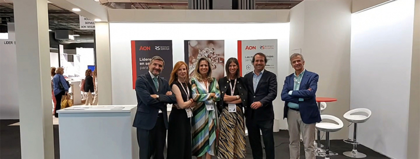 Aon y Rodolfo Serván presente en Madridjoya 2024