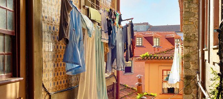 Tendederos en las comunidades de vecinos